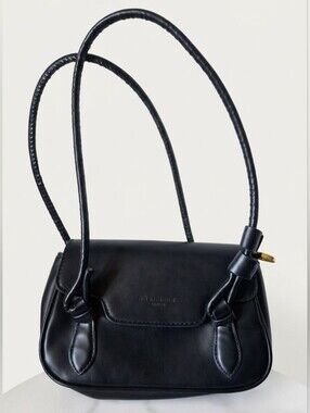 👜Black DFS & Leather Fashion Handbag🖤